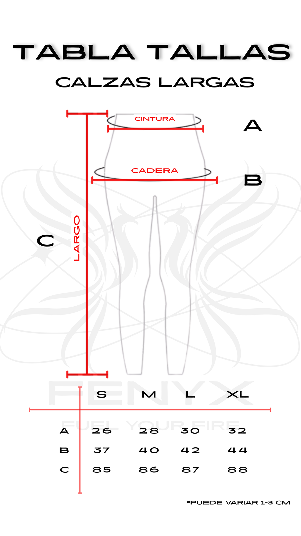 Calzas Largas Fenyx