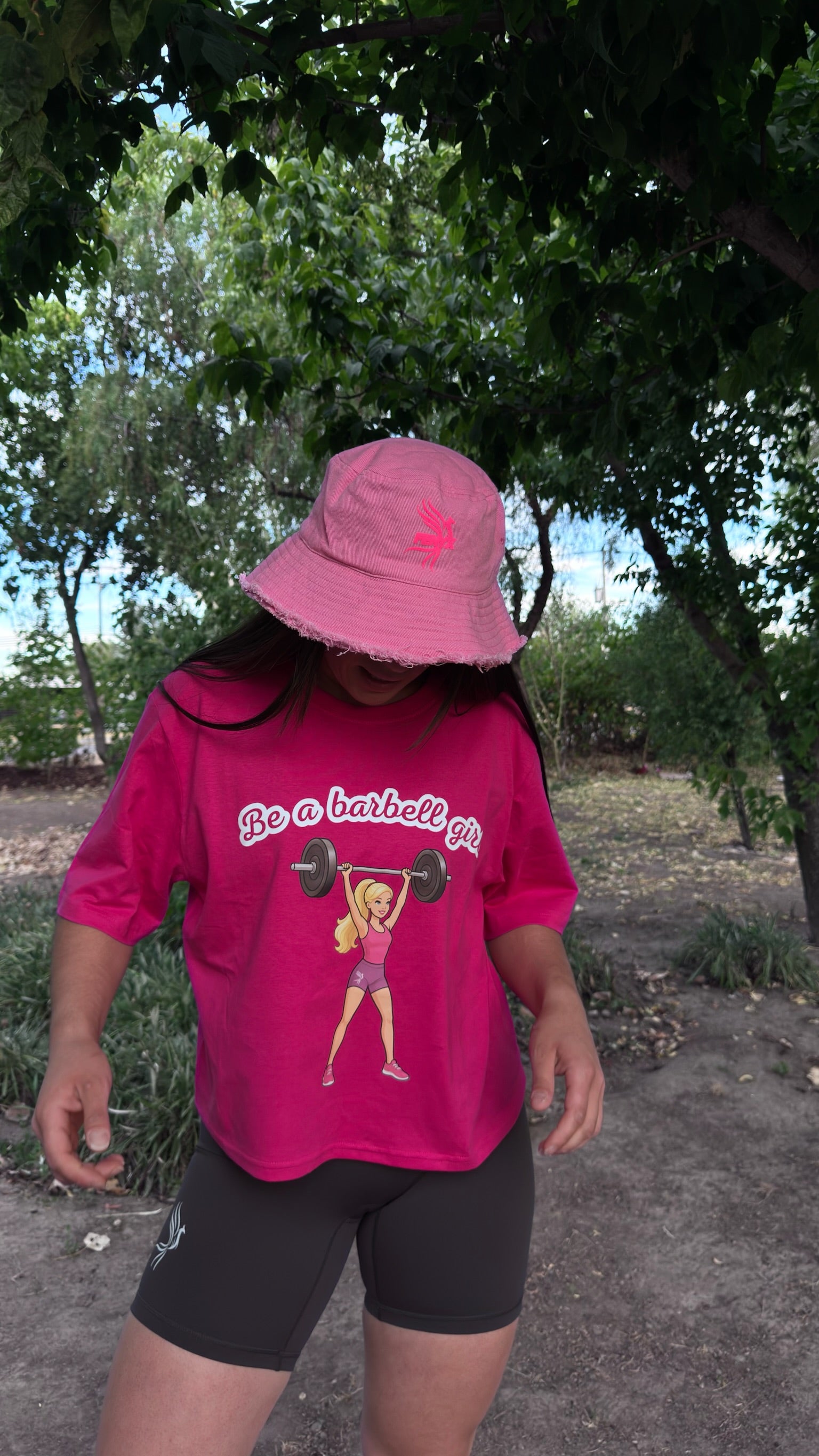 Polera Be a Barbell Girl