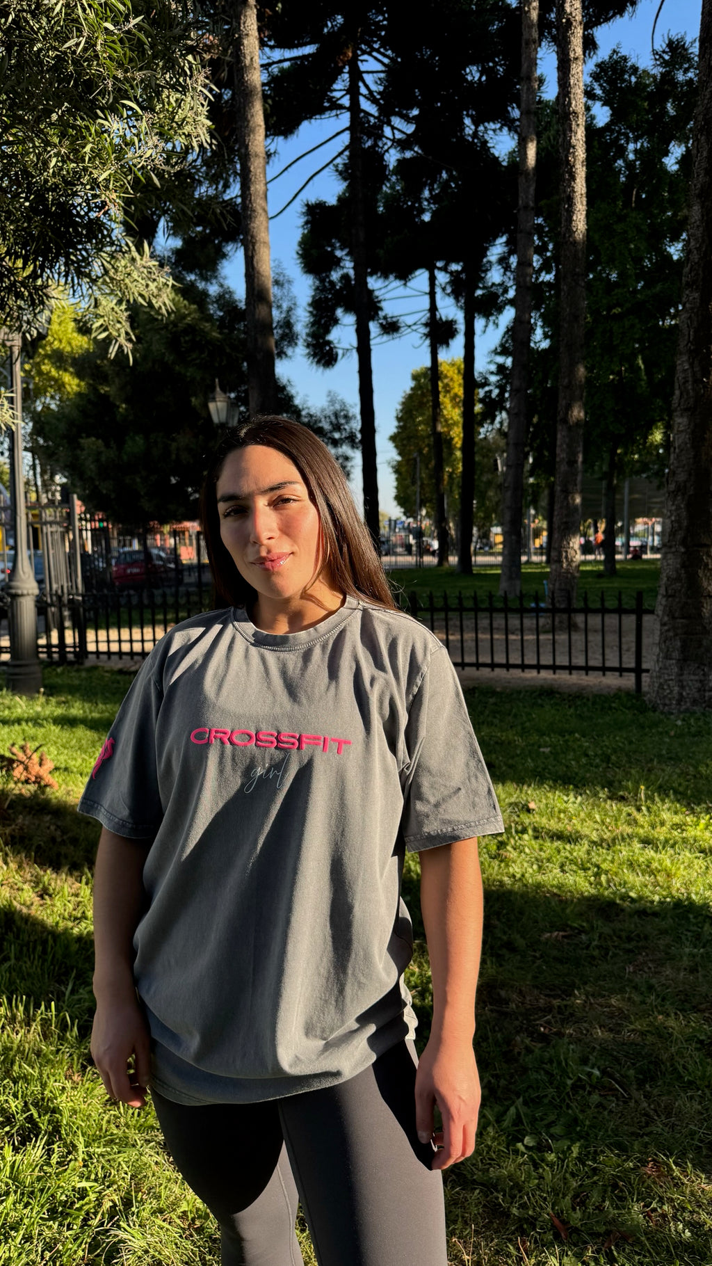 Polera Crossfit Girl