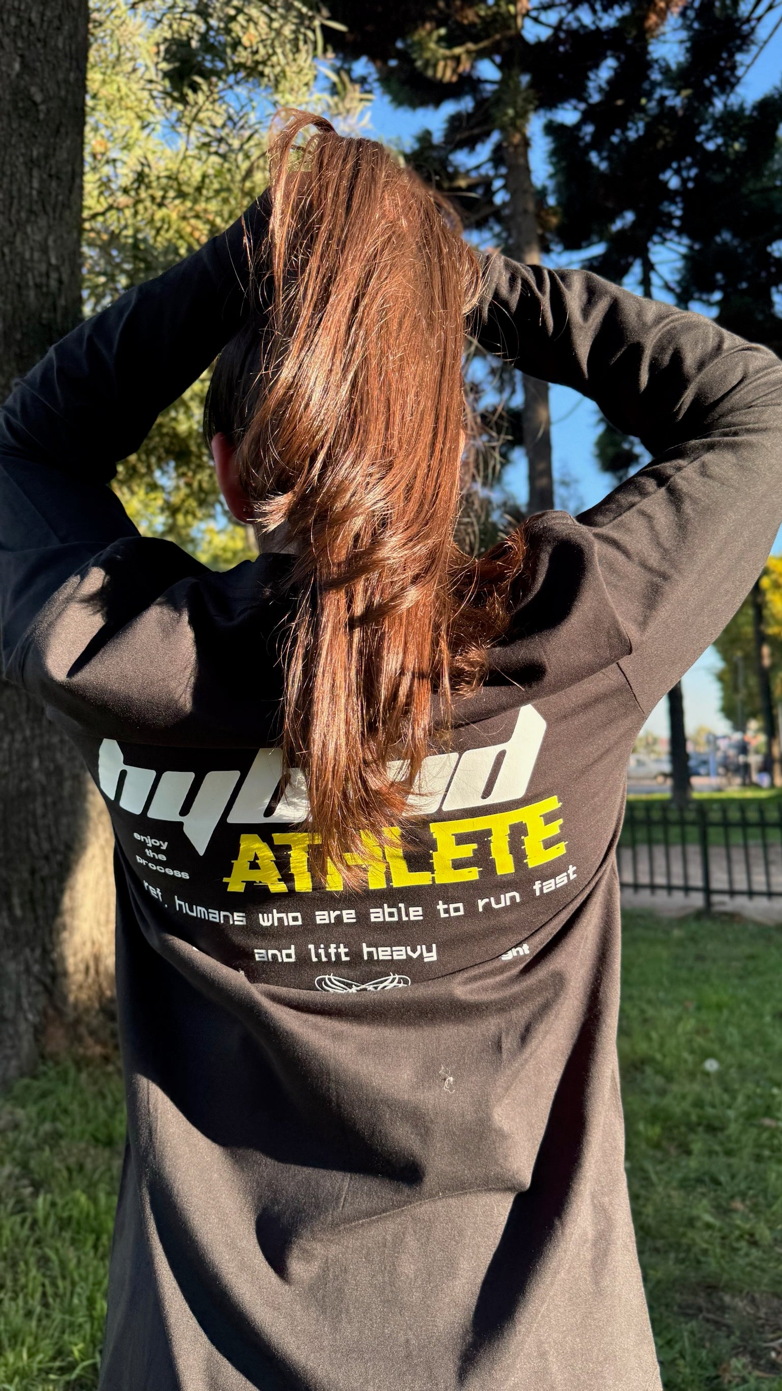Polera Manga Larga Hybrid Athlete