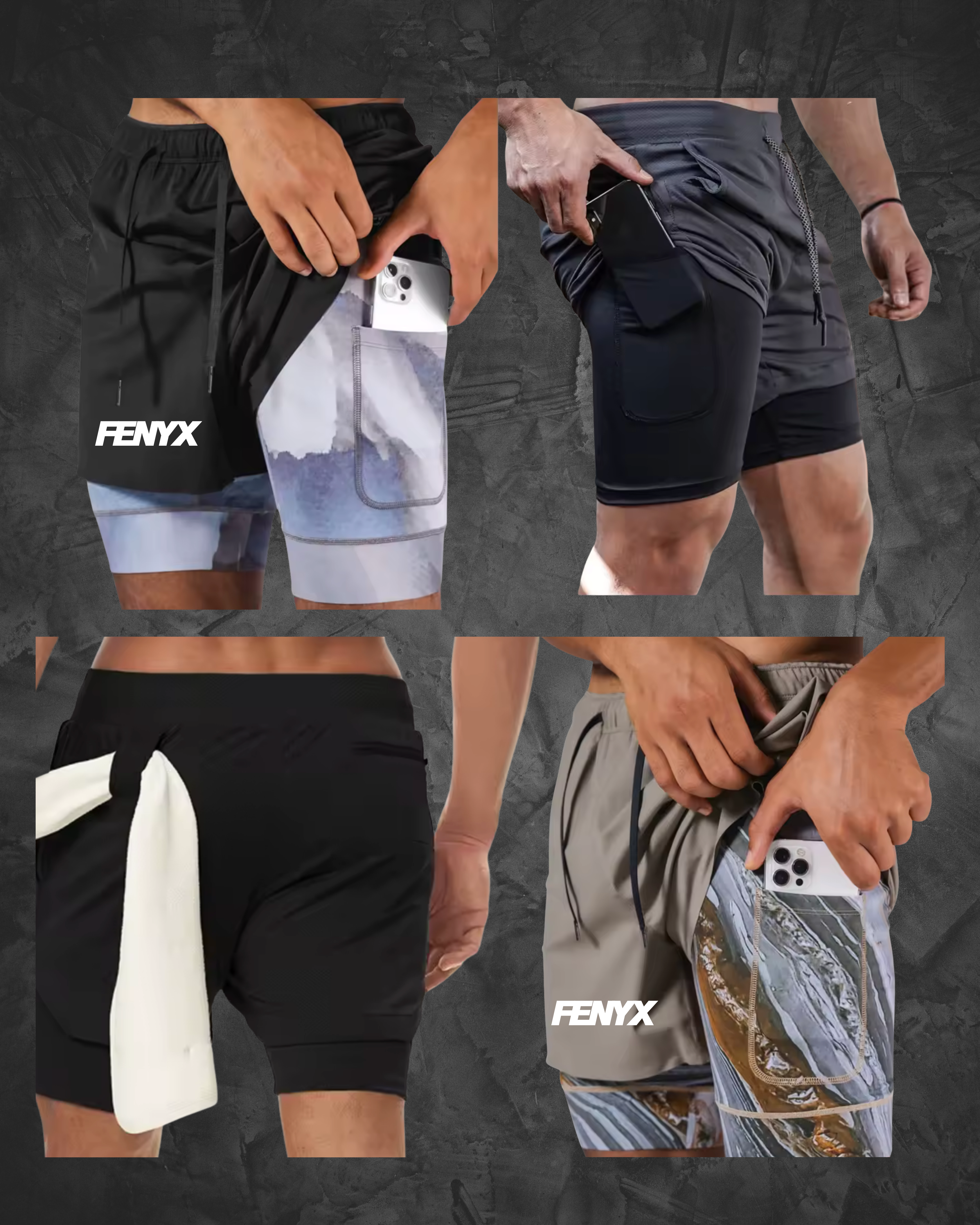 Shorts 2 en 1 Fenyx